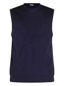 Вязаный жилет Malo, синий