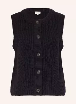 Вязаный жилет Part Two, синий