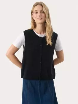 Вязаный жилет pimira Part Two, темно-синий