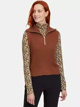 Вязаный жилет-свитер Betty Barclay, бежевый