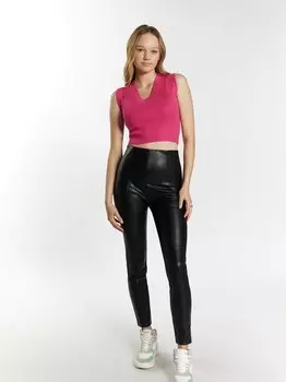 Вязаный жилет-свитер Mymo, розовый