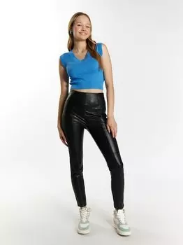 Вязаный жилет-свитер Mymo, синий