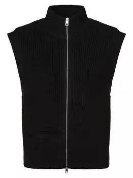 Вязаный жилет Tom Tailor Denim, черный