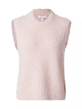 Вязаный жилет TOPSHOP, розовый