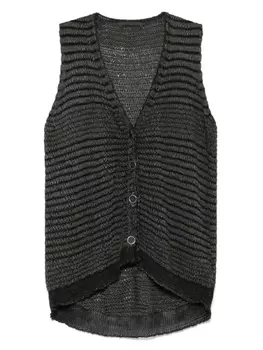 Вязаный жилет Transit, серый