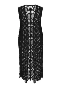 Вязаный жилет usha FESTIVAL, черный