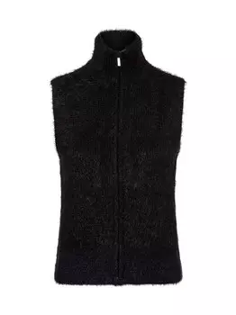 Вязаный жилет Zero, черный