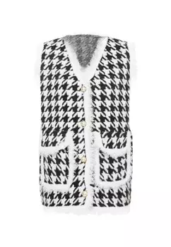 Вязаный жилет ZITHA, белый