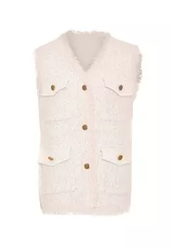 Вязаный жилет ZITHA, розовый