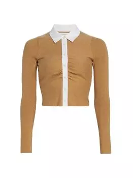 Вязать кардиган смешанной техникой NAADAM