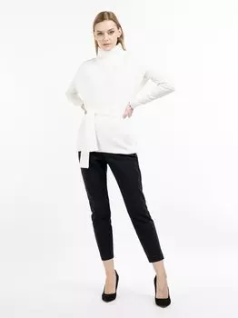 Вяжем пончо Dreimaster, экрю