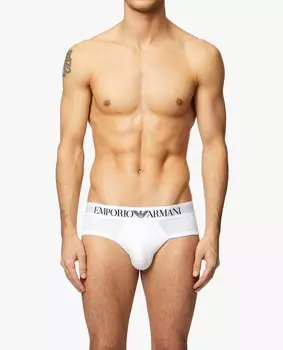 Вяжем трусы Emporio Armani, белый