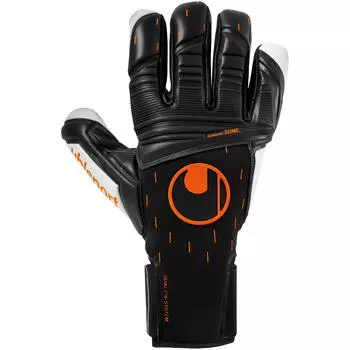 Вратарские перчатки SPEED CONTACT ABSOLUTGRIP HN UHLSPORT, черный/оранжевый/белый
