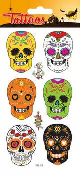 Временные Тату Черепа На Хэллоуин Inna marka