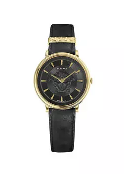 Vrscve8101919 цветные женские наручные часы Versace, золотой