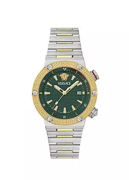 Vrscve8G00524 мужские наручные часы Versace, золотой