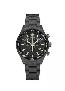 Vrscvepca0624 стальные мужские наручные часы Versace, черный