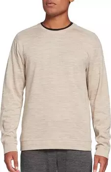 Vrst Мужская рубашка с круглым вырезом из мериносовой шерсти с длинными рукавами