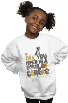 Все, что вам нужно, это толстовка Tom & Jerry, белый