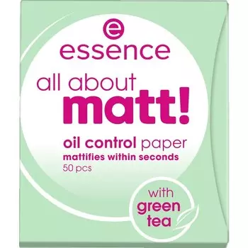 Все о мате! бумага для контроля масла essence, 50 шт.