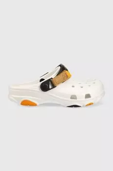 Все шлепанцы Terrain Clog Crocs, белый