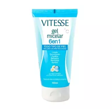 Все типы кожи Gel Micelar 6 En 1 Vitesse, 150 ml