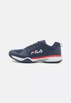 Все туфли для тенниса Sabbia Lite 2 Fila, цвет navy/red/white