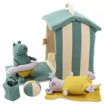 Все Животные Пляж Кукольный Мир Большой Trixie Baby