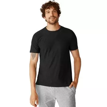 Всегда превосходная длинная футболка с круглым вырезом 2.0 Beyond Yoga, цвет darkest night