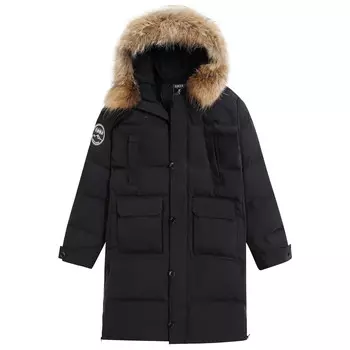Всепогодная куртка-пуховик унисекс Camel, цвет Phantom Black