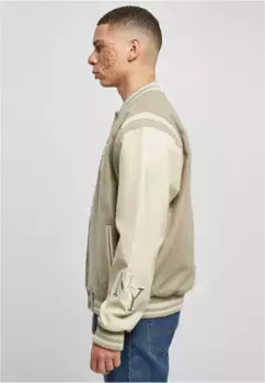 Всепогодная куртка Sean John " Sean John Men's SJ Script Logo SJ College Jacket" (1 шт.), без капюшона, цвет Sand/Light Sand