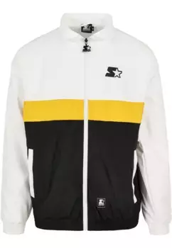 Всепогодная куртка Starter Black Label " Starter Black Label Men's Starter Three Toned Jogging Jacket" (1 шт.), без капюшона, белый
