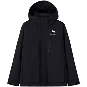 Всепогодная ветровка-куртка унисекс CAMEL, Fallen Leaves Yellow/Black Olive