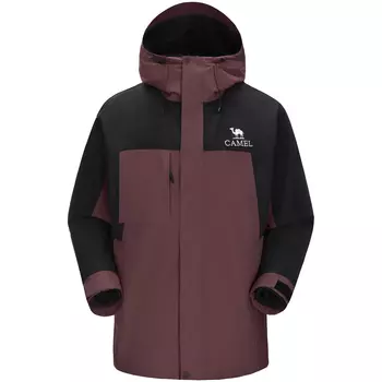 Всепогодная ветровка-куртка унисекс CAMEL, Gunmetal Gray/Phantom Black