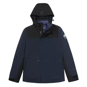 Всепогодная ветровка мужская Camel, цвет Oatmeal Gray/Phantom Black