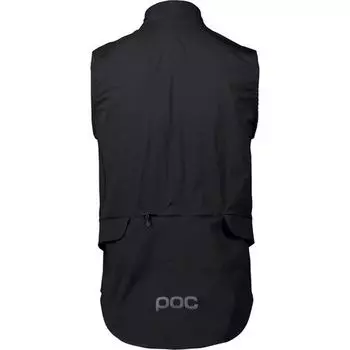 Всепогодный жилет мужской POC, черный