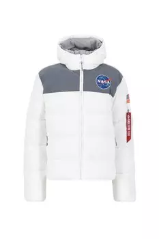 Всесезонная куртка ALPHA INDUSTRIES Between-Season Jacket HP NASA, белый