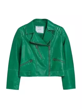 Всесезонная куртка Bershka Between-Season Jacket, цвет jade