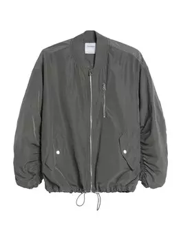 Всесезонная куртка Bershka Between-Season Jacket, серый