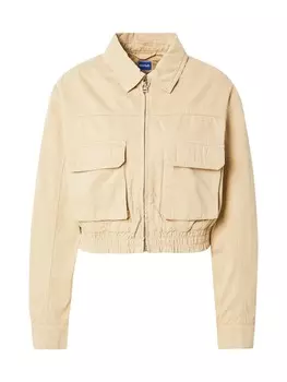Всесезонная куртка HUGO Between-Season Jacket Adana-1, бежевый