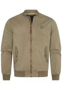 Всесезонная куртка INDICODE JEANS Between-Season Jacket Ornel, зеленый