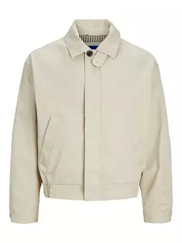 Всесезонная куртка JACK & JONES Between-Season Jacket Santorini Harrington, светло-бежевый