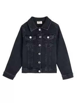 Всесезонная куртка Koton Between-Season Jacket, черный деним