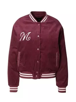 Всесезонная куртка Monki Between-Season Jacket, бордовый