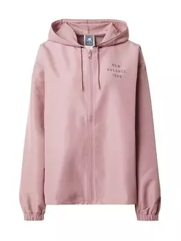 Всесезонная куртка new balance Between-Season Jacket Iconic Collegiate, розовый