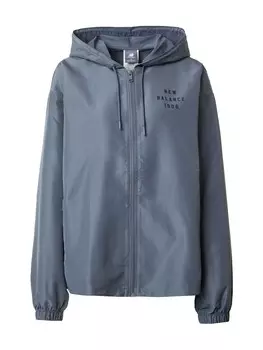 Всесезонная куртка new balance Between-Season Jacket Iconic Collegiate, базальтовый серый