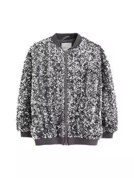 Всесезонная куртка Next Between-Season Jacket, серебряный
