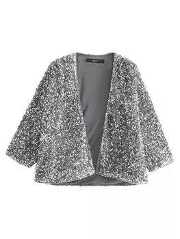 Всесезонная куртка Next Between-Season Jacket, серебряный