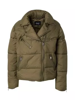 Всесезонная куртка ONLY Between-Season Jacket, оливковый