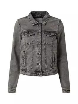 Всесезонная куртка ONLY Between-Season Jacket, серый деним